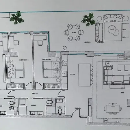 Apartament Excelente Terraza De Primera Linea *
